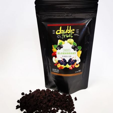 CANDIED ELDERBERRY IN ARONIA FIBRE 100g