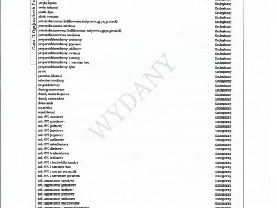 ORGANIC CERTIFICATE