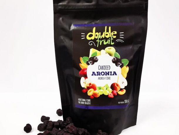 CANDIED ARONIA IN ARONIA FIBRE 100g